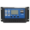 thumbnail image 1 of Régulateur de Panneau Solaire, Régulateur de Charge Solaire, Réglable Intelligent avec Écran LCD pour Usage Commercial à la Maison, 1 of 8
