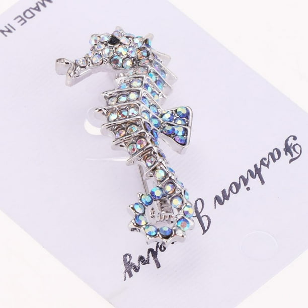 Seahorse brooch shop