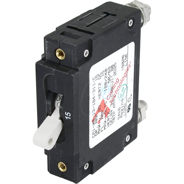 Interruptor automático Blue Sea Systems serie C Toggle 15A