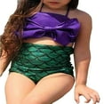 thumbnail image 3 of Maillot de Bain Bikini Little Mermaid pour Bébé Fille, 3 of 4
