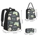 thumbnail image 2 of Easygdp Gamers Mochila para Niños y Niñas con Set de Caja de Almuerzo y Estuche para Lápices 3 en 1, Mochila Escolar Estampada para Adolescentes, 2 of 7