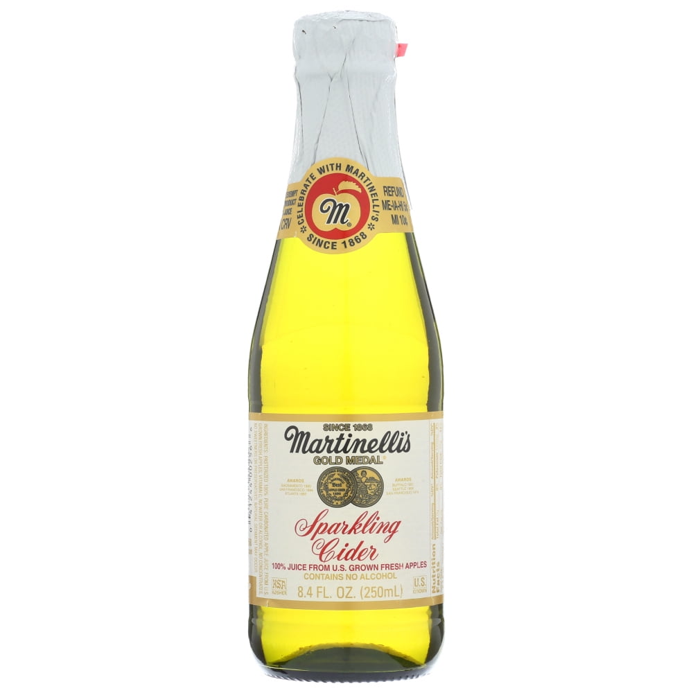 Martinelli'S Sparkling Cider Apple, 8.4 Fl Oz.