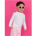 thumbnail image 4 of Rash Guard Rugged Butts, manga larga, color blanco, UPF 50+, 6-12 M, 4 of 6