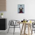 thumbnail image 2 of Stupell Industries Pug Wearing Mime Outfit Balancing Wine Glass , 16 x 20, Design by Coco de Paris, 2 of 5