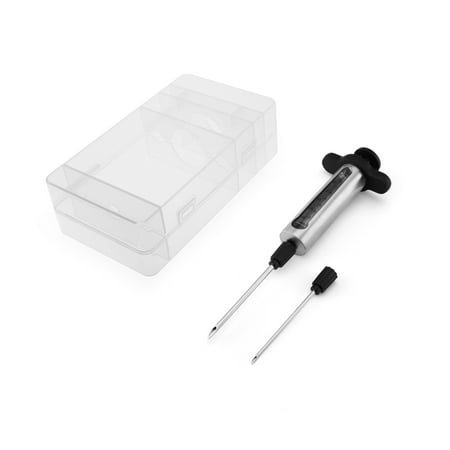 Oversized Injector - Farberware Soft Grips Black Stainless Steel Flavor Injector Set