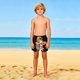 thumbnail image 5 of Pantalones cortos de playa para niños y niñas, de color liso, con estampado bonito, transpirables y con bolsillos, para verano, 5 of 9