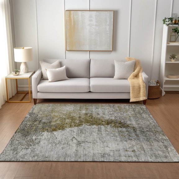 Addison Rugs Machine Washable Indoor/ Outdoor Chantille Modern Impressions Rug Brown - 8' x 10'