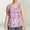 Purple, variant on Juslio Tank Tops for Women Plus Size Casual Crew Neck Tank Tops, Breathable Summer Print Tank Top