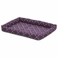 thumbnail image 3 of Mid-West Metal Products 277431 24 in. Quiet Time Couture Ashton Bolster Pet Bed - Blue, 3 of 3