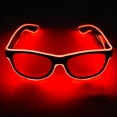 thumbnail image 5 of 1 Light Up Glasses, Blue 4 Modes LED Glasses EL Wire Neon Light Light Up , Shutter Neon Rave Flashing Light Up Glasses for Party/Nightclub/DJ/Concert/, 5 of 5