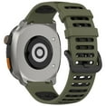 thumbnail image 4 of 22mm Smart Sports Watch Two-Color Silicone Replacement Strap, Breathable, Lightweight, Sweat & Water Resistant, Versatile for Various Occasions, 4 of 5