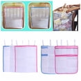 thumbnail image 2 of Bolsa de malla para cuna de bebé, bolsa de cabecera para recién nacidos, parachoques, bolsa organizadora de pañales para bebés, contenedor de ropa para niños pequeños Advancent MY0986-03, 2 of 2