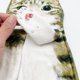 thumbnail image 4 of Toallas absorbentes con forma de gato, linda toalla de animales, toallas de mano para cocina y baño (gato atigrado) TUNC Sencillez, 4 of 5