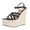 Black, variant on HEWUQI Wedges Sandals for Women Platform Espadrilles Open Toe Strappy Slingback High Heels Summer Wedding Prom Work Beach Dress Shoes Red Size 6.5