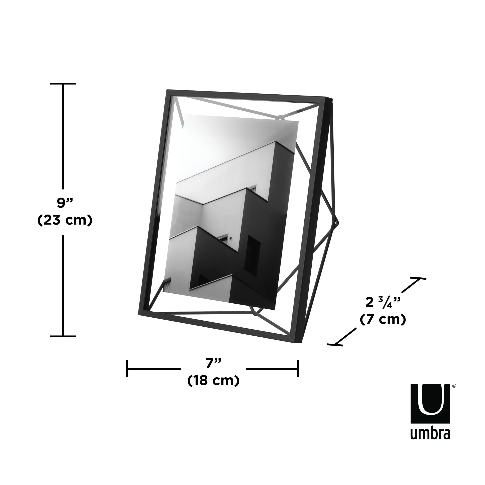 Umbra Prisma 5"x7" Tabletop & Wall Picture Frame
