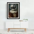 thumbnail image 6 of Antique Disco Ball, A Man with Disco head - Photography Surrealism Modern Art Pop Art Retro Fashion Humor Whimsical Black Framed Wall Art Print 12 x 18 inches, 6 of 7