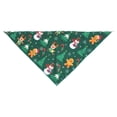 thumbnail image 1 of Precioso Patrón de Navidad Triángulo Bufanda Saliva Toalla Decorativo Lavable Mascota Perro Mascota Perro Bandana para Perros Pequeños Grandes muñeco de nieve verde, 1 of 6
