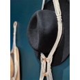 thumbnail image 5 of 1pc Bohemian Hat Rack, Hat Storage Rack, Handmade Rope Woven Multi-layer Wall Hanging Hat Tassel Decoration, 5 of 5