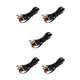 thumbnail image 1 of Cable AV de Audio y Video Methold para PS1 PS2 PS3 Negro 1.8 m, 1 of 5