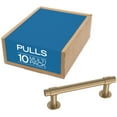 thumbnail image 4 of Franklin Brass P29520z-B 3" Center To Center Bar Cabinet Pull - Black, 4 of 7