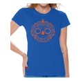 thumbnail image 1 of Awkward Styles Halloween Shirts for Women Funny Sugar Pumpkin Trick or Treating Shirt Orange Pumpkin Halloween Design Spooky Sugar Skull Funny Halloween Outfit, 1 of 4