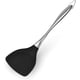 thumbnail image 1 of Silicona Wok Turner BPA Free 600ºF Espátula Mango de acero inoxidable 14-1/5 pulgadas para utensilios de cocina antiadherentes Xemadio WRLF-218, 1 of 7