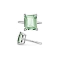 thumbnail image 5 of Gem & Harmony 5.45 Carat (Ctw) Green Quartz Ring in Sterling Silver for Women, 5 of 6