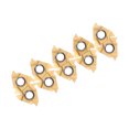 thumbnail image 5 of 10Pcs External Threading Inserts Incisive Efficient High Temperature Resistance Toughness Carbide Inserts with Storage Box, 5 of 5