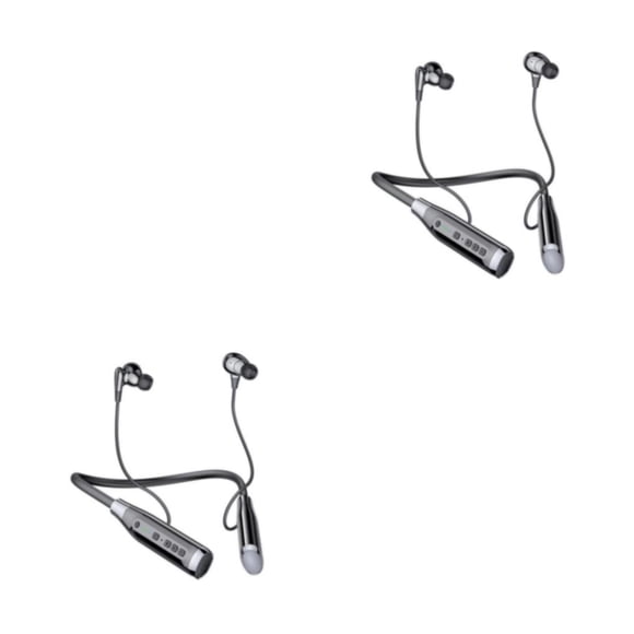 Auricular Inalámbrico Matsuzay para colgar en el cuello Bluetooth 5.0 Negro Tipo 3