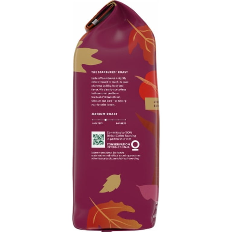 Starbucks Fall Blend Medium Roast Ground Coffee - Walmart.com