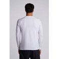 thumbnail image 3 of Coolibar Unisex Performance Long Sleeve T-Shirt - UPF 50+ Sun Protection - Suntect Defender Shirt in White, 3 of 6