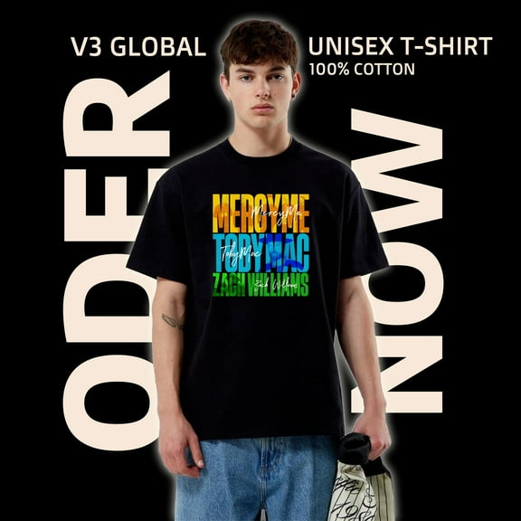 TobyMac Mercyme Tour Shirt, for men & women, up to size 5XL.