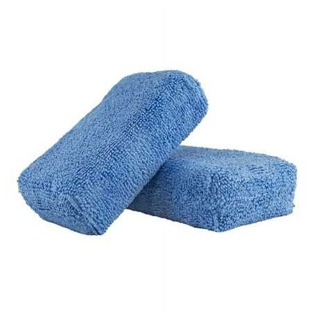 Chemical Guys Premium Grade Microfiber Applicator Car Wash Microfiber Sponge Automotive Cleaners MIC_292_02, 1 oz (2 Pack)