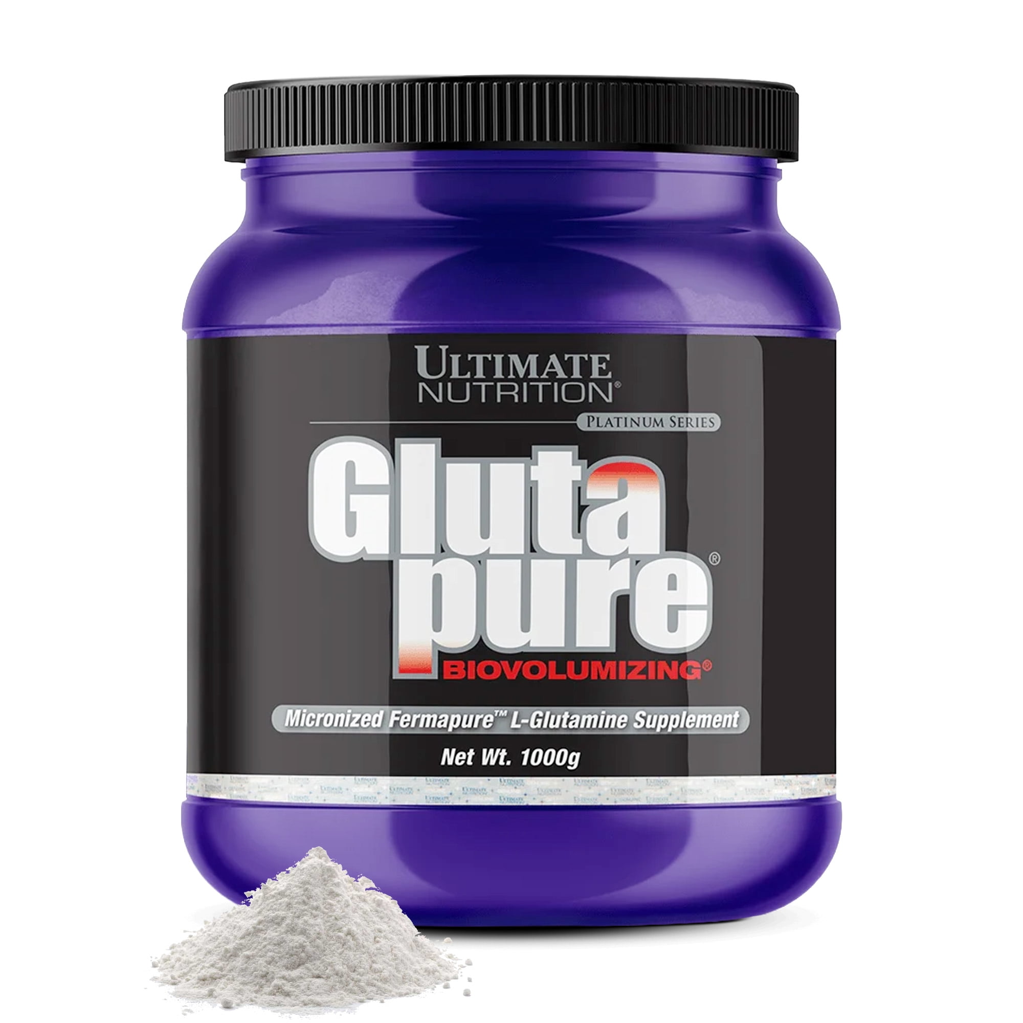 Ultimate Nutrition GlutaPure, Micronized L-Glutamine, 1000g