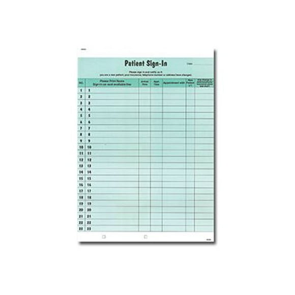 TAB14532 - Patient Sign-In Label Forms
