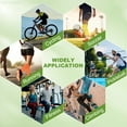 thumbnail image 5 of Manguitas de Protección Solar Uxcell, Mangas de Compresión Deportiva de Seda Fría con Tiras de Silicona Antideslizantes, Negras y de Poliéster, 2 PARES - Ajuste para (Correr, Ciclismo, Fútbol), 5 of 5