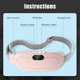 thumbnail image 7 of Smart Menstrual Heating Pad,Versatile Menstrual Heating Pad,Portable Heating Pad for Cramps,Three-Speed Adjustment,Suitable for Multiple Parts (White), 7 of 7