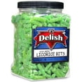 thumbnail image 4 of Sour Apple Green Licorice Bits by Its Delish, 2.5 LBS 40 Oz Jumbo Container Jar  Original Style Chewy Sour Green Apple Candy Twists  Great Gifts Party Sweets  Made in USA, Vegan, Kosher, 4 of 5
