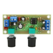 Single Supply Low Pass Filter Board, Mono Output Subwoofer Preamp Board LED Indicators 22Hz-300Hz  For Audios