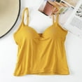 thumbnail image 3 of Valcatch Women's V-Neck Bra Tops Breathable Tube Top Built in Paded,1Pack, 3 of 8