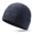 Navy, variant on OUTDOOR SHAPING American Flag Waffle Grid Fleece Beanie - Soft, Lightweight Outdoor Skull Cap for Running, Hiking, Cycling Sports Headwear, Beanies