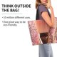 thumbnail image 2 of Easygdp Makeup Brush on Pink Glitter Bolsas Tote para Mujer, Bolsos de Hombro para Viaje, Bolsos de Mano de Gran Capacidad para Compras y Trabajo, 2 of 8