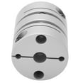 thumbnail image 4 of Motor Shaft Coupling, Lightweight Aluminum Alloy Wheels Strong Stainless Steel Discs Double Diaphragm Coupling  For Encoders, 4 of 8