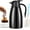 Black, variant on SSAWcasa Thermal Coffee Carafe 51oz Stainless Steel Insulated Vacuum Pitcher Coffee Pot Thermal Flask for Coffee Tea Beverage - 12 Hours Heat Retention (Silver)