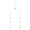 thumbnail image 1 of Inteprter Cuchara agitadora de acero inoxidable, cucharas de mano para vino, barman, Bar, Club, cocina, club nocturno, flor Natural larga Type2 NO2, 1 of 6