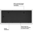 thumbnail image 4 of Americanflat 12x30 Picture Frame with Polished Plexiglass Collage Multi Frames Fit One Eight Photos - White, 4 of 8
