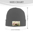 thumbnail image 3 of ZICANCN Knit Beanie Hat-Watercolor Roses Basket Winter Cap Soft Warm Classic Hats for Men Women Happy Mothers Day, 3 of 8