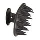 thumbnail image 2 of Cepillo de champú para masaje del cuero cabelludo/Cepillo para el cabello/Cerdas de silicona suaves/Fácil Negro, 2 of 9