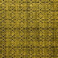 thumbnail image 1 of Ahgly Company Indoor Square Abstract Yellow Modern Area Rugs, 8' Square, 1 of 4