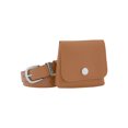 thumbnail image 1 of Mochila de Cintura INSPIRE CHIC para Mujeres, Cinturones de Cuero Sintético con Mini Bolsa Extraíble, Pequeño Bolso de Cintura Marrón, 1 of 6